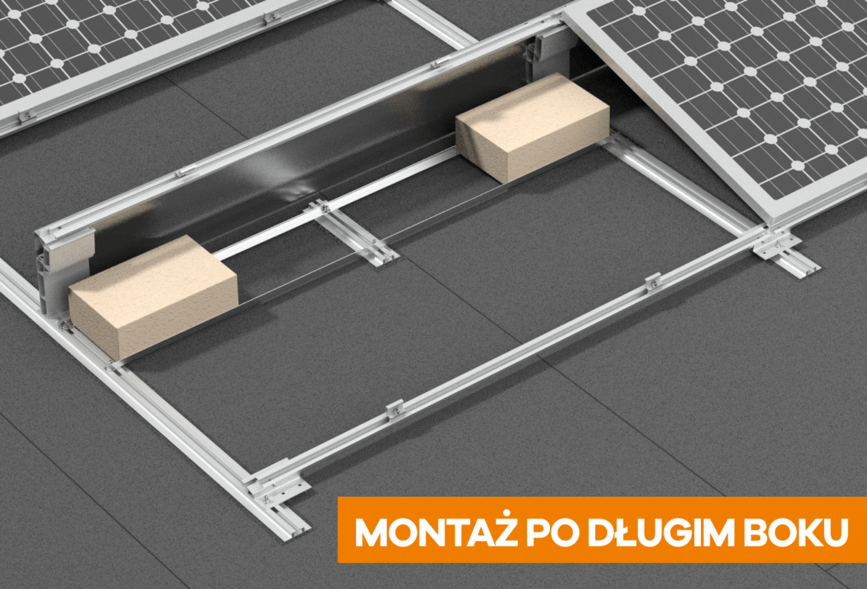 AERO S Konstrukcja Balastowa Pod Panele Fotowoltaiczne Energy5