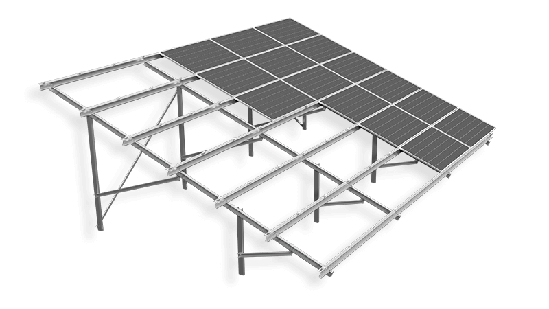 ZWEI-STÜTZEN-EINRAMMSYSTEM