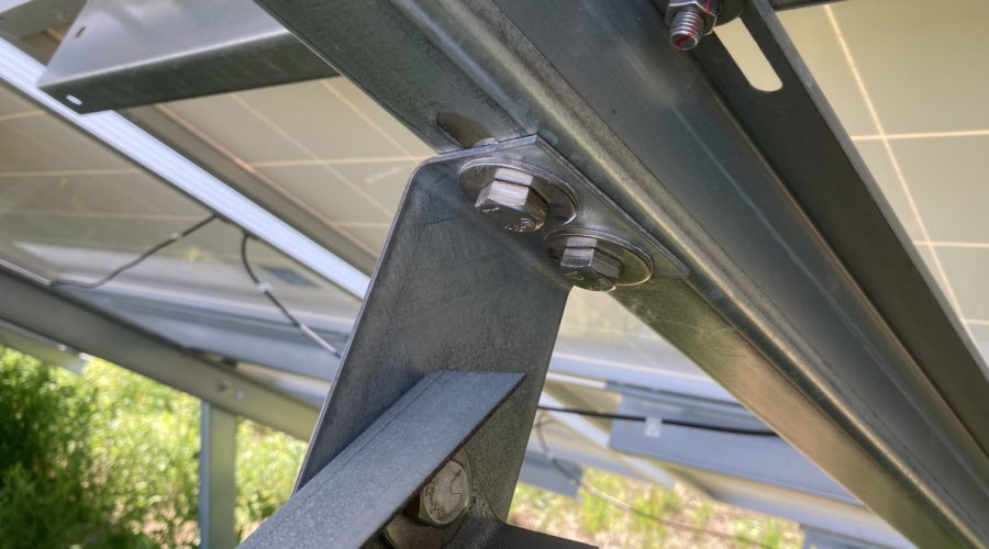 Mistakes made while installing free-standing PV systems