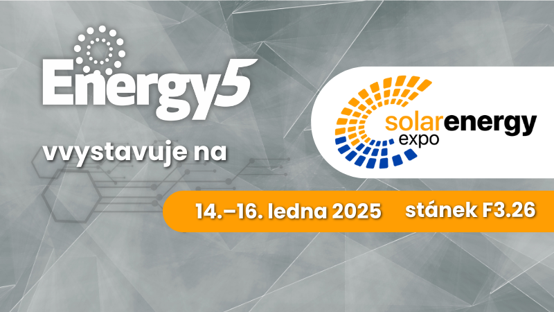 Energy5 vystavuje na Solar Energy Expo 2025!