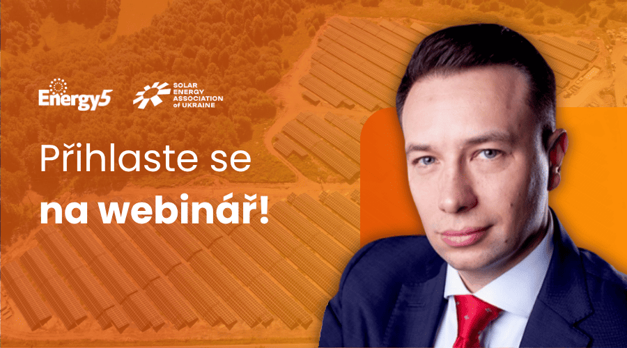 Webinář: Solární tracker – Zvyšte svou energetickou účinnost díky řešením Energy5